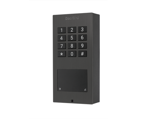DoorBird A1121 Surface-Mount IP Access Control Device in Titanium