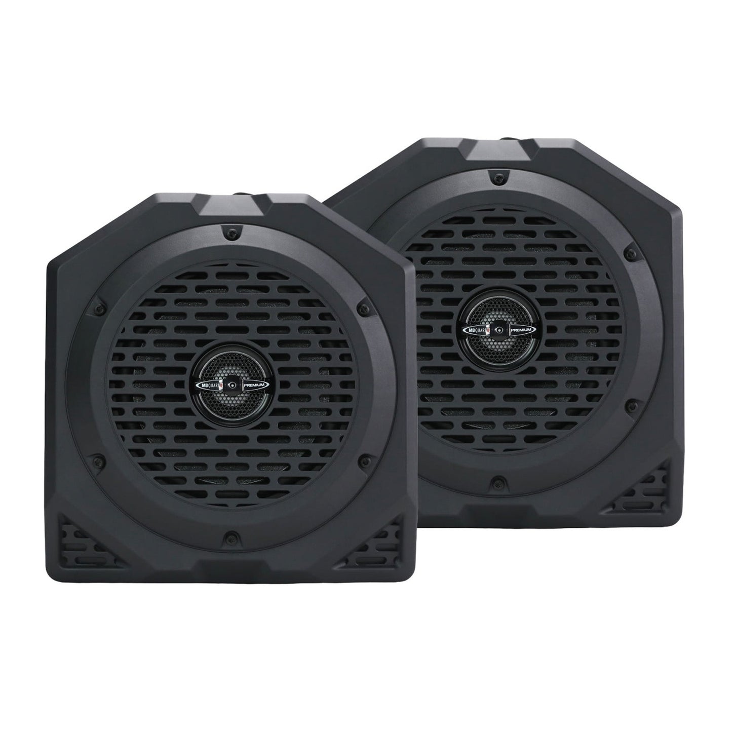MB Quart Rear Coaxial Speakers Upgrade for 21-24 Ford Bronco, 6.5" Speaker Pods - 427498