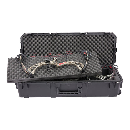 SKB Cases iSeries 3i-4414-10DB Large Double Bow Case with Hard Plastic Exterior - 429779