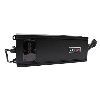MB Quart Discus 5 Channel Marine Amplifier with Top Mounted Controls, 500 Watts - 431771