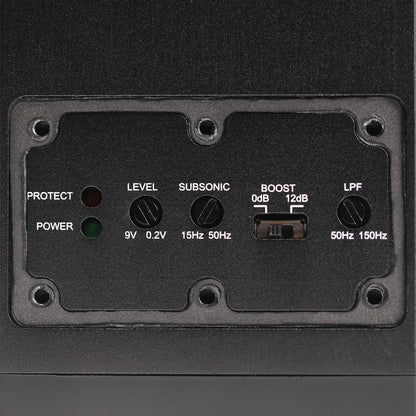 MB Quart Discus Monoblock Marine Amplifier with Top Mounted Controls, 600 Watts - 431773