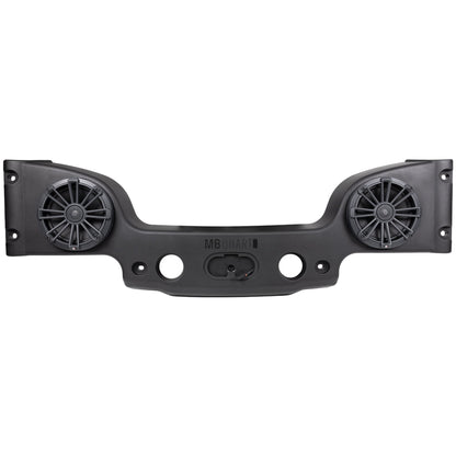MB Quart Rear Overhead Soundbar For 07-18 Jeep Wrangler JK, Dual 8" Speakers - 431777