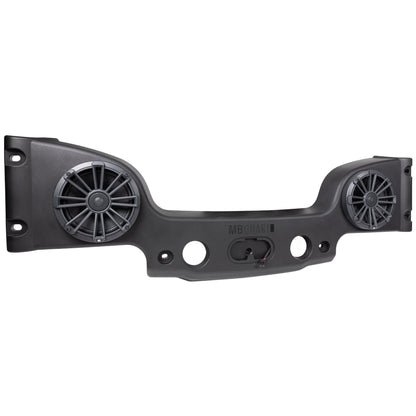 MB Quart Rear Overhead Soundbar For 07-18 Jeep Wrangler JK, Dual 8" Speakers - 431777