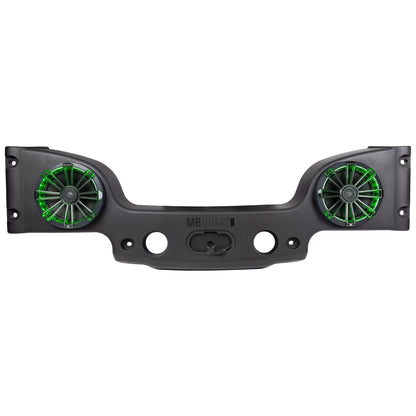 MB Quart Dual 8" Coaxial Speakers for 2007-2018 Jeep Wrangler JK, 140W Power - 431778