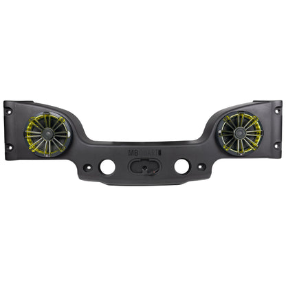 MB Quart Dual 8" Coaxial Speakers for 2007-2018 Jeep Wrangler JK, 140W Power - 431778