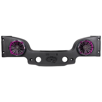MB Quart Dual 8" Coaxial Speakers for 2007-2018 Jeep Wrangler JK, 140W Power - 431778