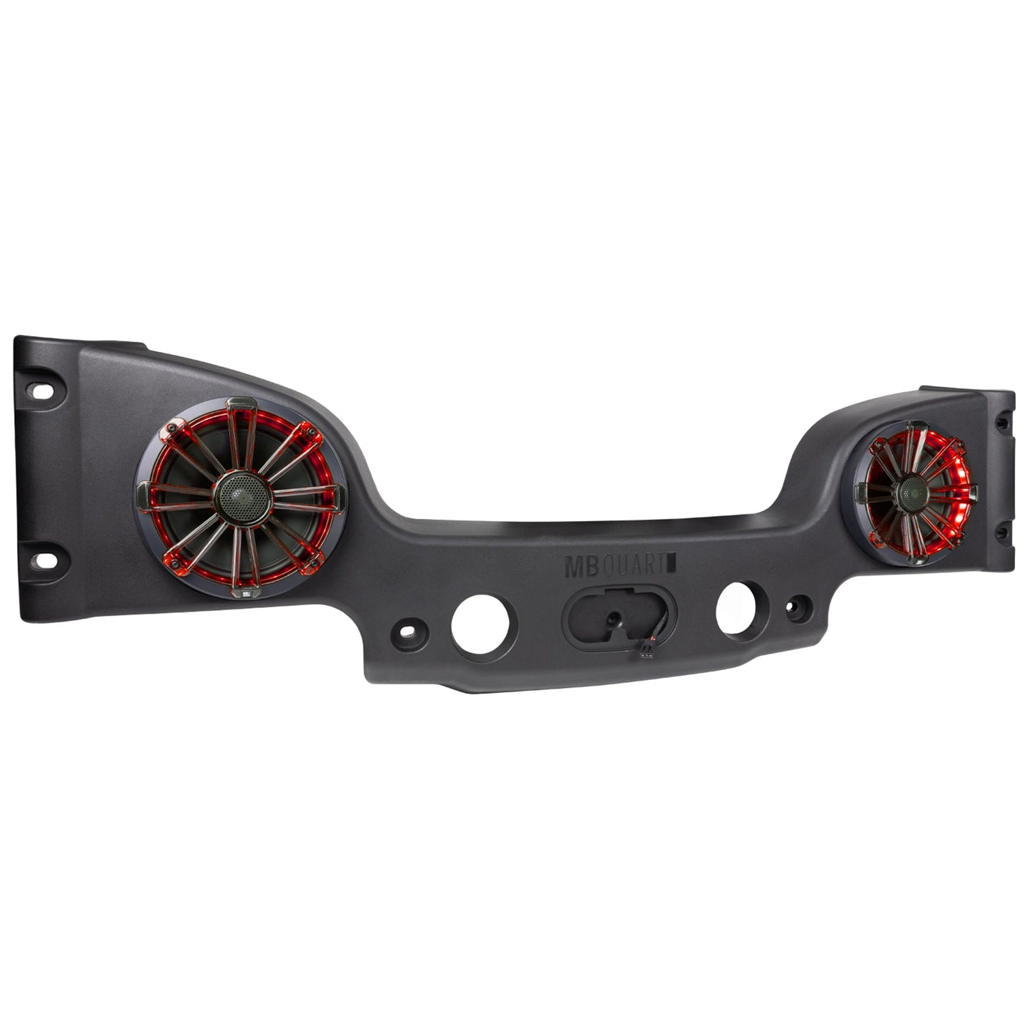 MB Quart Dual 8" Coaxial Speakers for 2007-2018 Jeep Wrangler JK, 140W Power - 431778