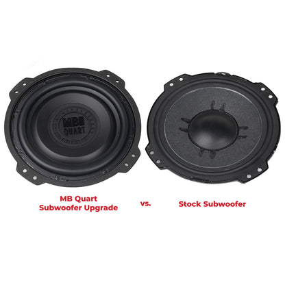 MB Quart 10" Subwoofer Upgrade for 2018-Current Jeep Wrangler JL, 400W Amplifier - 431780