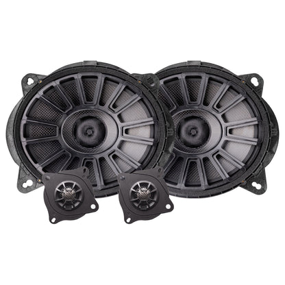 MB Quart 6 Speaker 700W Audio System Upgrade Kit for 2016-2023 Toyota Tacoma - 431784