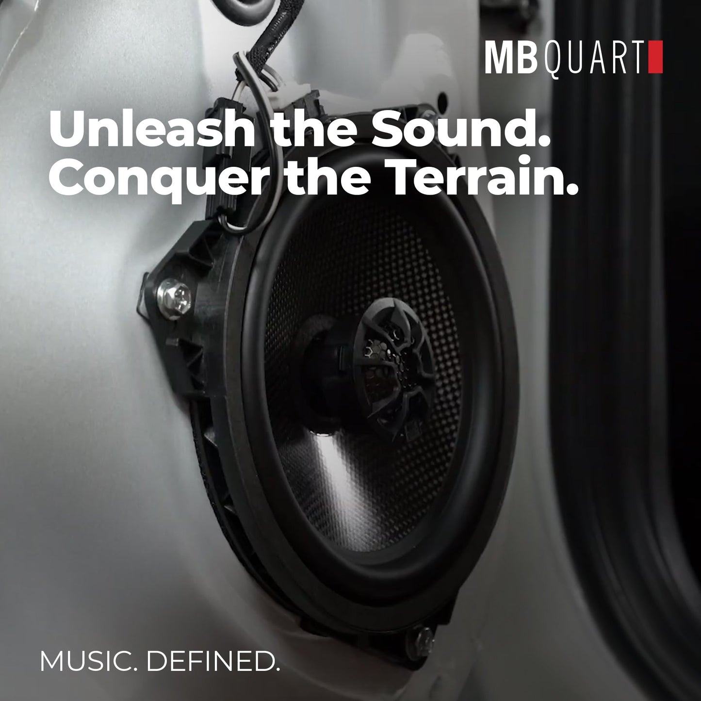 MB Quart 6 Speaker 700W Audio System Upgrade Kit for 2016-2023 Toyota Tacoma - 431784