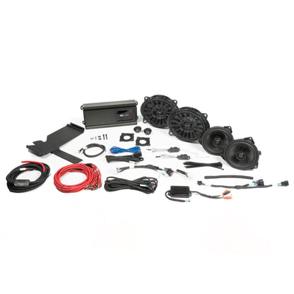 MB Quart 6 Speaker 700W Audio System Upgrade Kit for 2016-2023 Toyota Tacoma - 431784