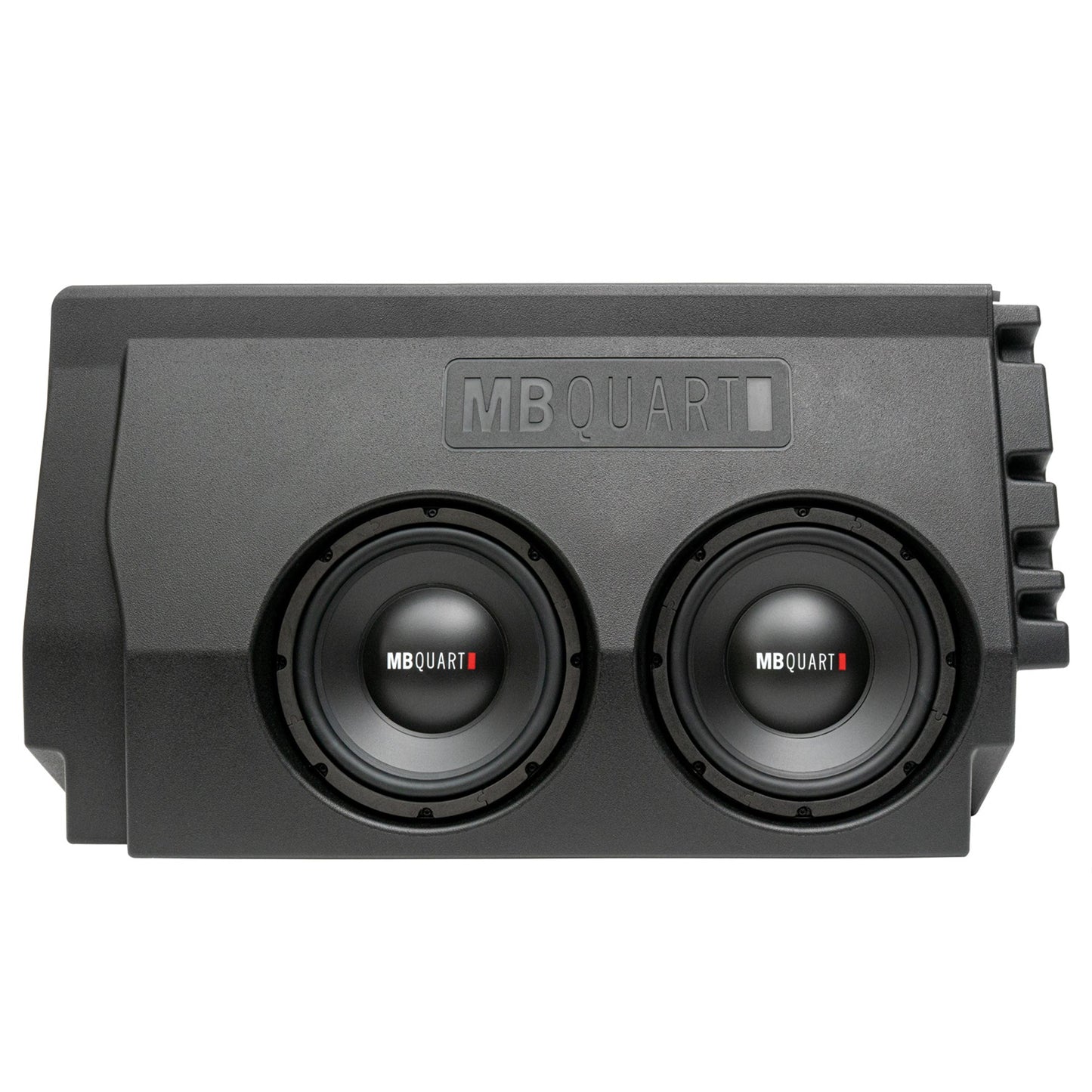 MB Quart Dual 10" Subwoofer Upgrade with Enclosure for 2016-2023 Toyota Tacoma - 431785