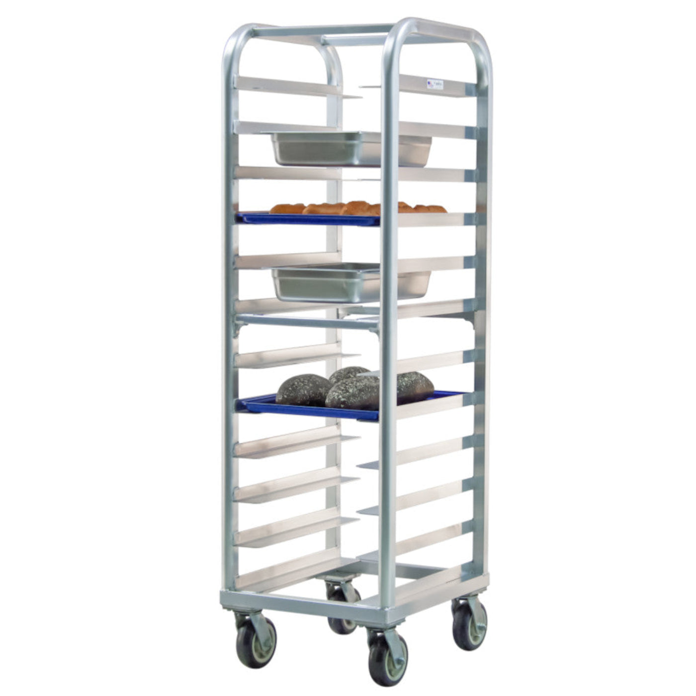 Univex  New Age Lifetime Bun Pan Rack, Universal Wide Angle Runners on 5" Spacing - NW4340