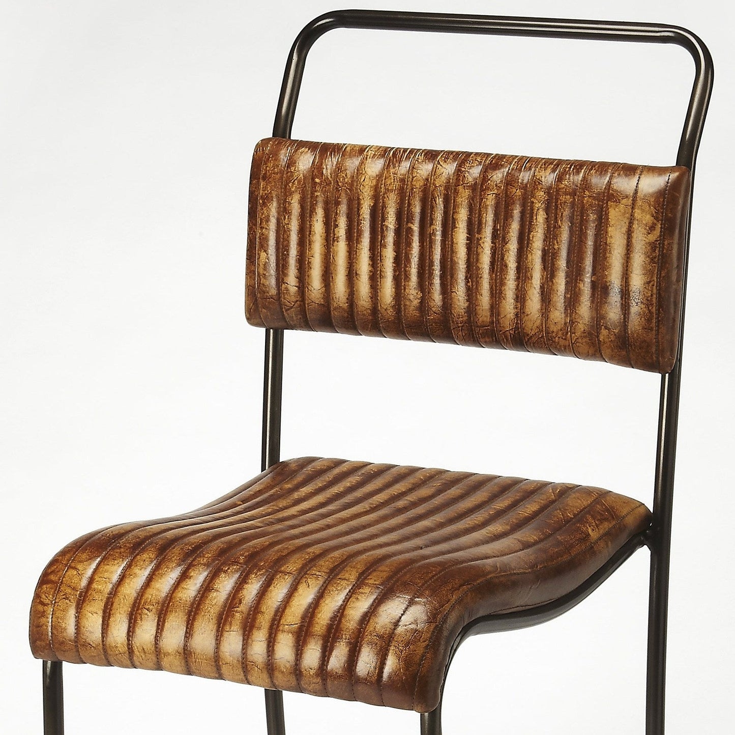 Butler Specialty Company Vega Leather 31"" Bar Stool, Light Brown  - 4349344