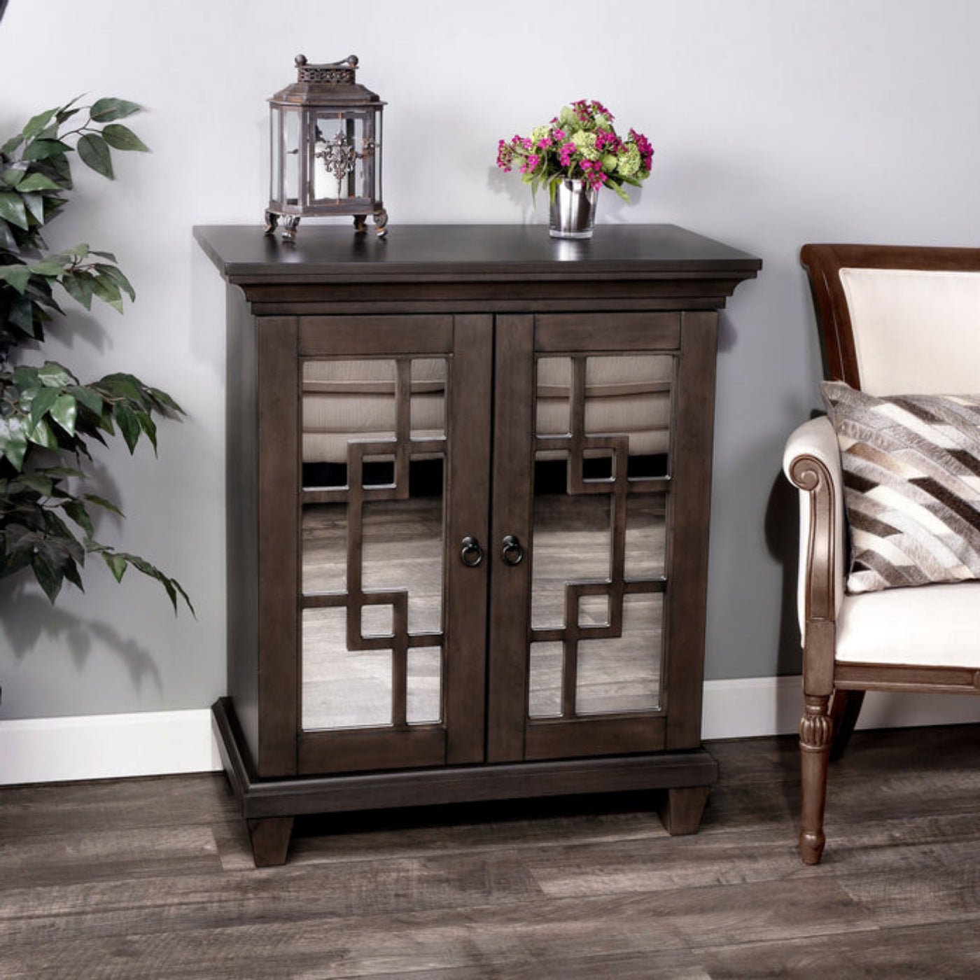 Butler Specialty Company Morgan Hill Coffee Chest, Dark Brown  - 4415403