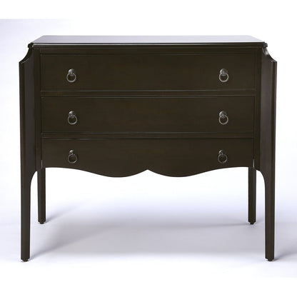 Butler Specialty Company Wilshire 3 Drawer Chest, Dark Brown  - 4469117