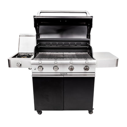 Saber Grills: 670 Series 4-Burner Cart Grill (LP) - R67CC1117