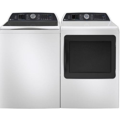 GE Appliances Profile  28 Inch Top Load Smart Washer & GE Profile 27-Inch Smart Gas Dryer - PTW700BPTDG
