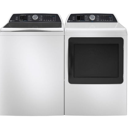 GE Appliances Profile  28 Inch Top Load Smart Washer & GE Profile 27-Inch Smart Gas Dryer - PTW700BPTDG
