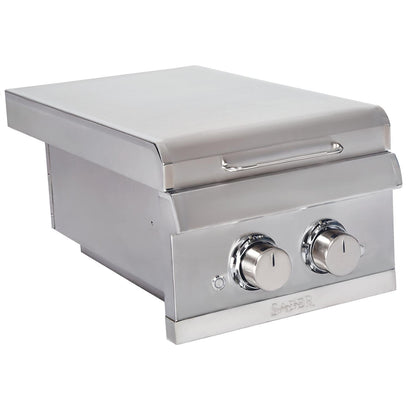 Saber Grills: Elite Dual-Control Built-In Side Burner (NG) - K00SB5317