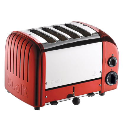 Dualit New Generation Classic 4-Slice Toaster in Apple Candy Red - 47171