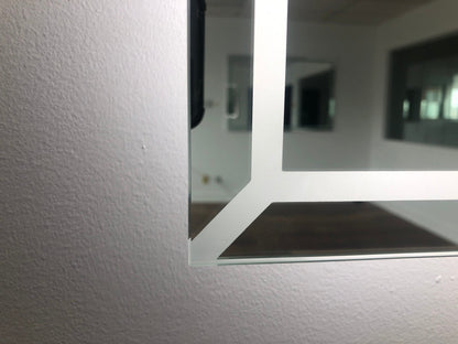 Paris Mirror 70" x 32" Rectangle Athena Dual Lighted Mirror 6000K - ATHEX70326000