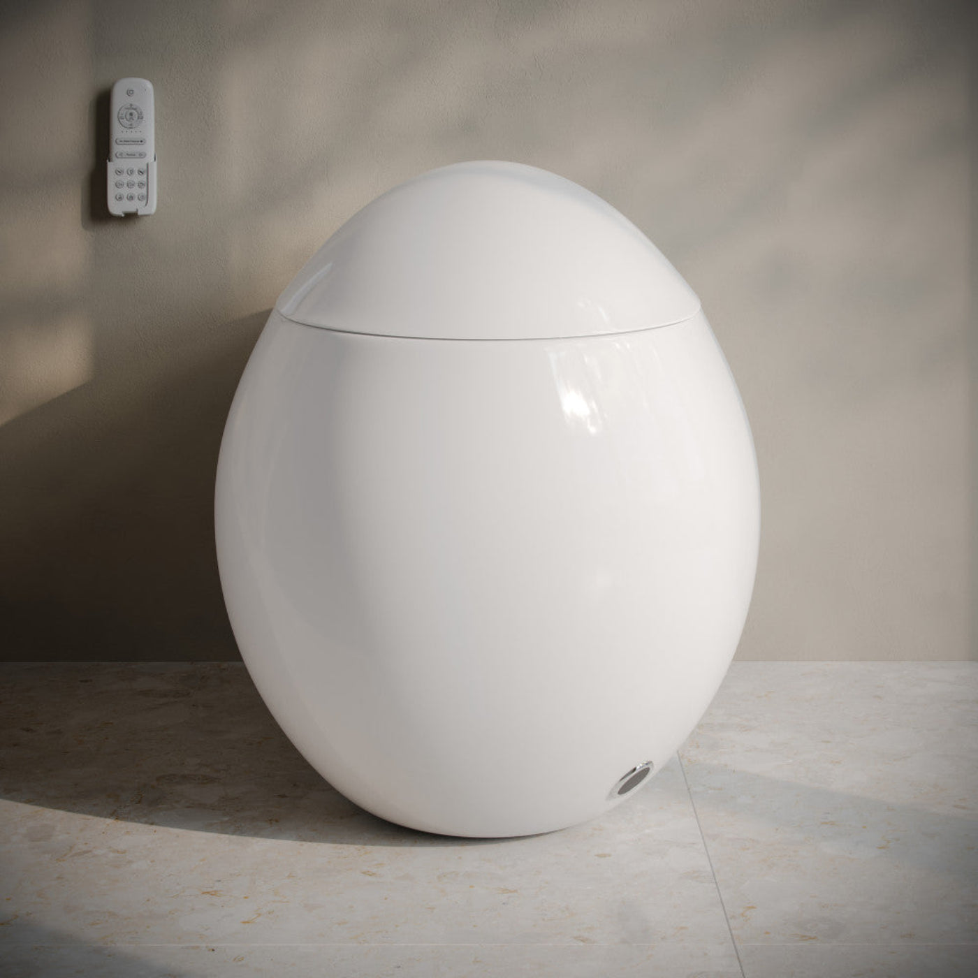 Swiss Madison Plaisir Smart One-Piece 1.28 GPF Single Flush Toilet in Glossy White - SM-ST0701GW