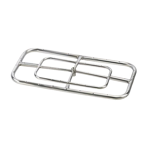 48" x 24" Stainless Steel Rectangle Ring - FRSR4824HC