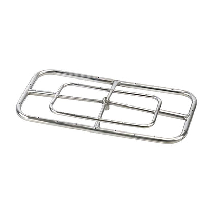 48" x 24" Stainless Steel Rectangle Ring - FRSR4824HC