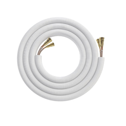 MRCOOL DIY5th Gen E Star 9,000 BTU Single Zone Mini Split Complete System 115V with 25 ft. DIY Quick Connect Line Set and DIYPRO Cable,   - DIY-09-HP-WM-115D25-O