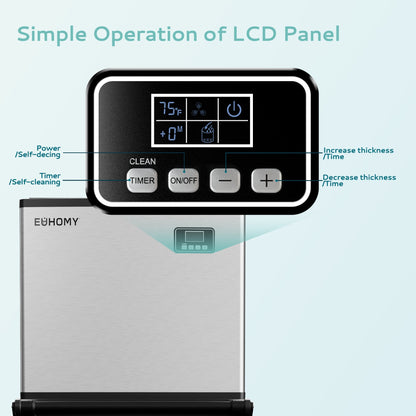 Euhomy Lucid L1 Cube Commercial Ice Maker