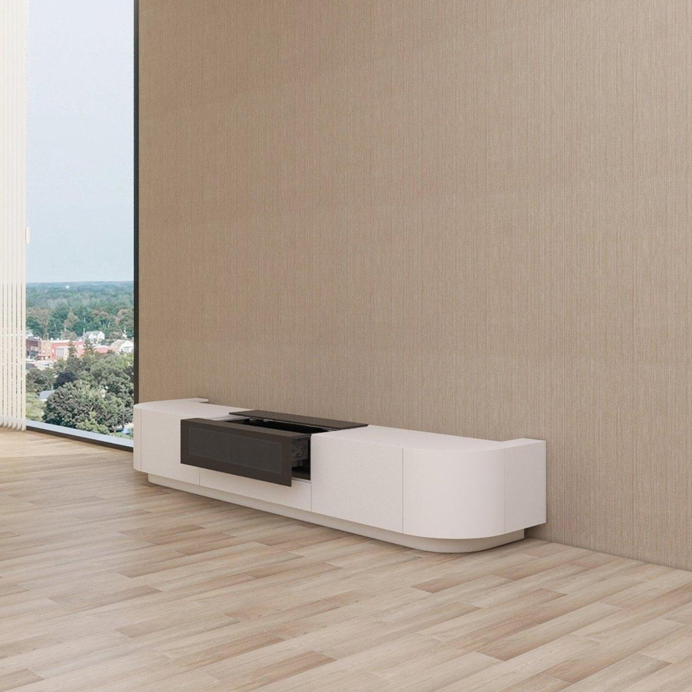 VIVIDSTORM Motorized Laser TV Cabinet Florence - VC89FR100B