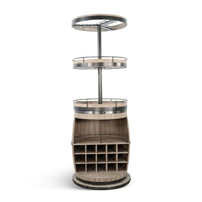 Sunny Designs Barrel Bar With Swivel - Wheat - 2095WE-S