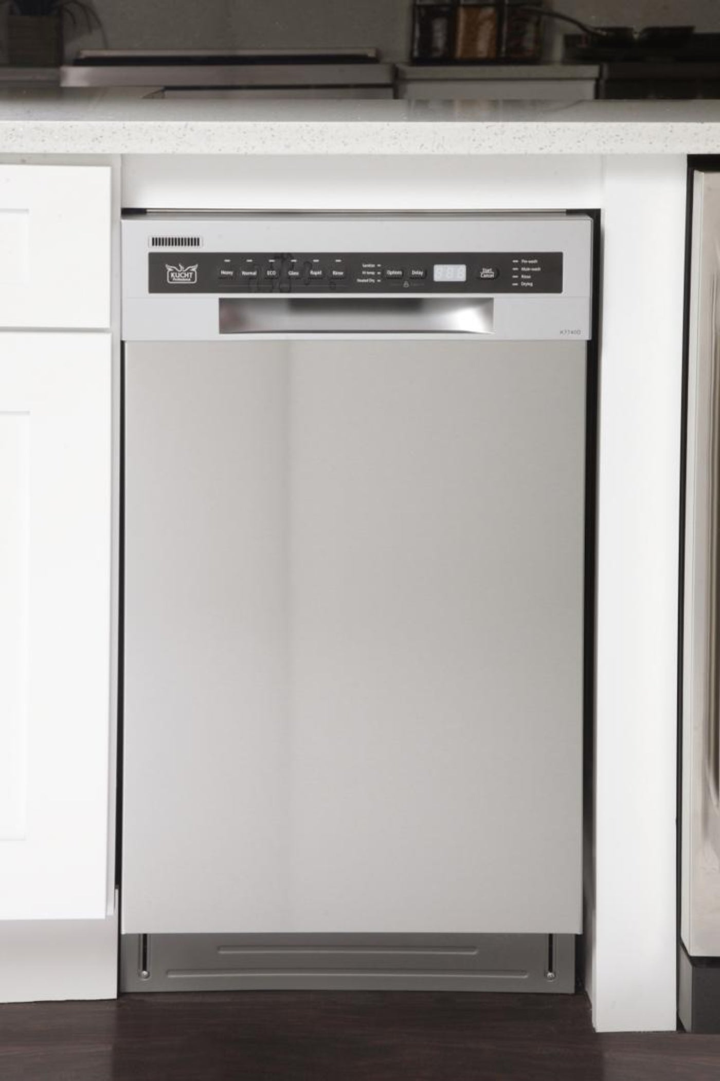 Kucht 18 in. Professional Dishwasher in Stainless Steel with Stainless Steel Tub, -  K7740D