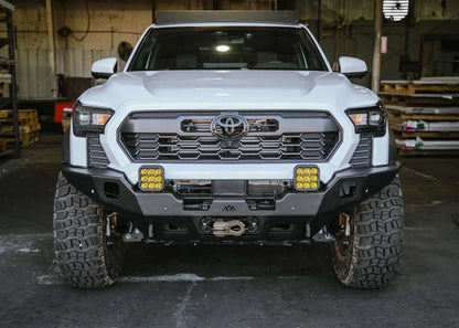 Backwoods Adventure Hi-Lite Overland Toyota Tacoma Front Bumper 4th Gen (2024-2026) [No Bull Bar] - BWTT4F-9860