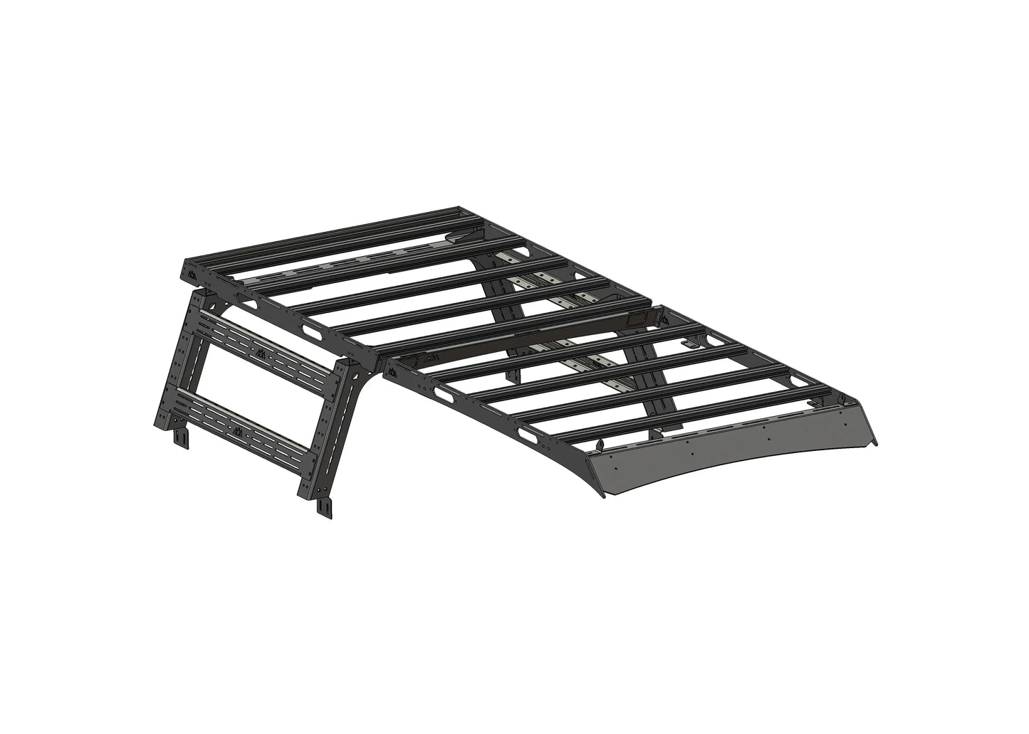 Backwoods Adventure Toyota Tacoma Bed Rack Roof Rack Bundle Deal (2024+ - BWBU-TA05