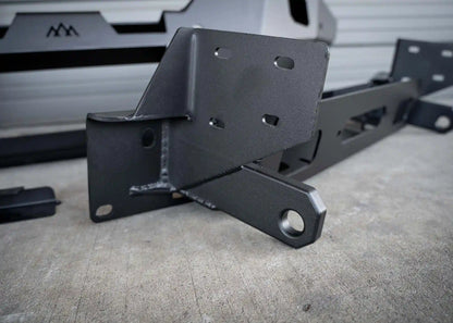 Backwoods Adventure Hi-Lite Overland Toyota Tacoma Front Bumper 4th Gen (2024-2026) [Prerunner Bull Bar] - BWTT4F-9870