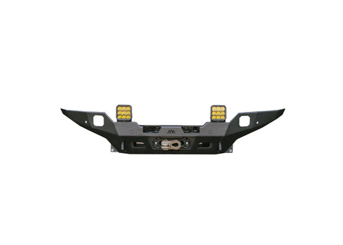Backwoods Adventure Hi-Lite Overland Toyota Tacoma Front Bumper 4th Gen (2024-2026) [No Bull Bar] - BWTT4F-9860