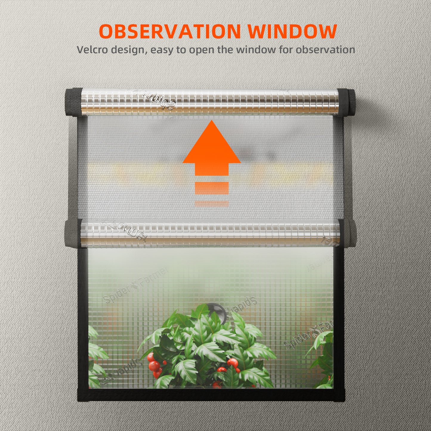 Spider Farmer Complete Grow Tent Kit – G4500 EVO 320W LED Lighting &amp; 2×4 Grow Tent for 3-6 Plant Setup, 2000D Mylar with High Reflectivity, Large Zippered Window