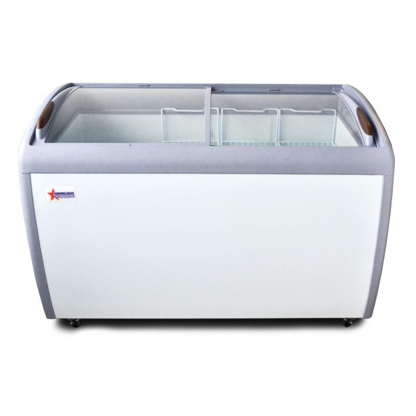 Chef AAA  Commercial 50" Glass Door Frozen Food or Ice Cream Chest Freezer Display - FR-CN-1245