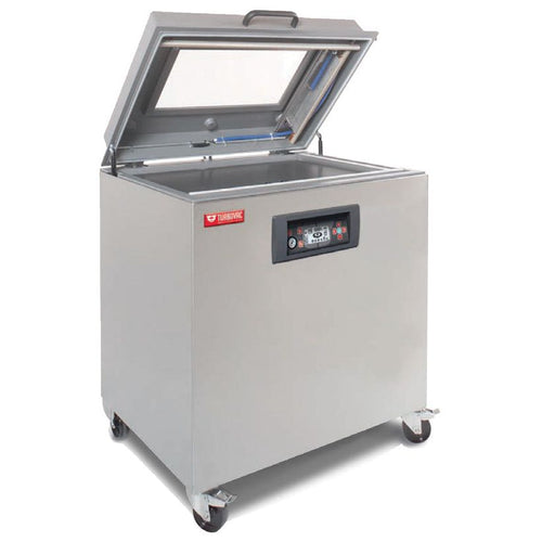 Turbovac 50005 / M80 Heavy-Duty Table Top Vacuum Packaging Machine with Aluminum Cover and 31.5″ Seal Length - 220V, 3 Ph