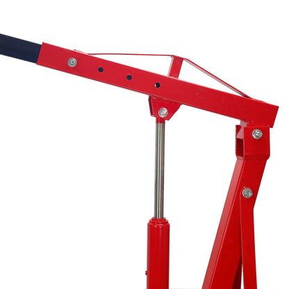 Stark USA 2 TON Red Color 4000 lb Engine Motor Hoist Cherry Picker Shop Crane