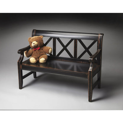 Butler Specialty Company Gerrit Wooden 44""W Bench, Black -  5048250