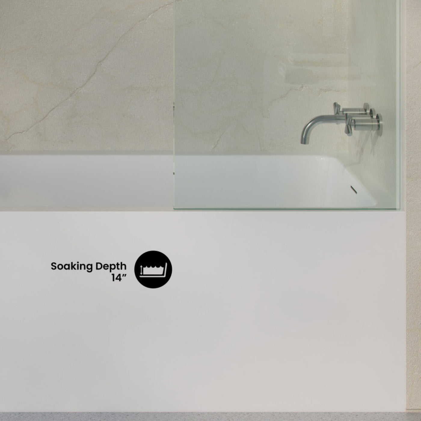 Swiss Madison Voltaire 72 x 32 Skirted Right Drain Soaking Alcove Bathtub in Glossy White, Drain Included - SM-AP0532GW
