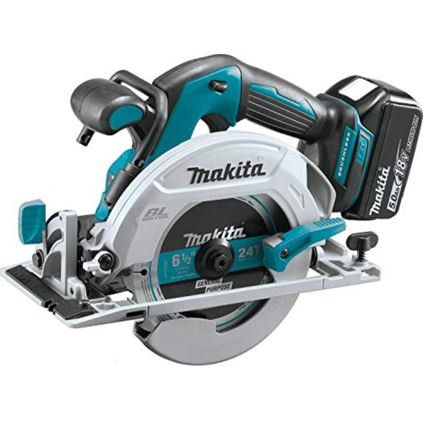 Makita (XT616PT) 18V LXT Lithium-Ion Brushless Cordless 6-Pc. Combo Kit (5.0Ah) - XT616PT