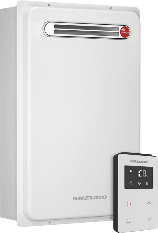Mizudo CS120S Tankless Water Heater Natural Gas 5.1 GPM 120,000 BTU New - FDG-CS120SBW-NG