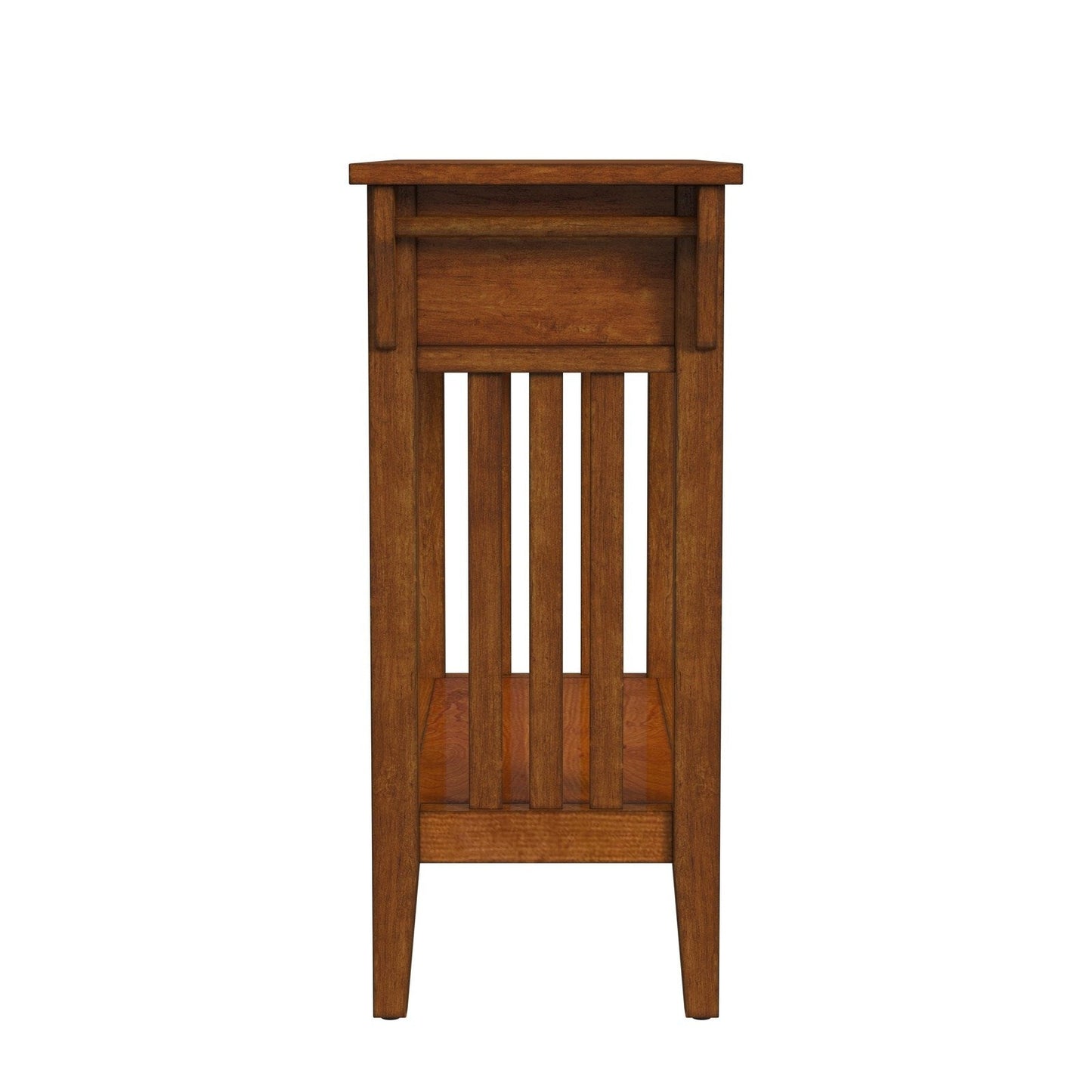 Butler Specialty Company Larina Burl 2- Drawer Console Table, Medium Brown  - 5217101