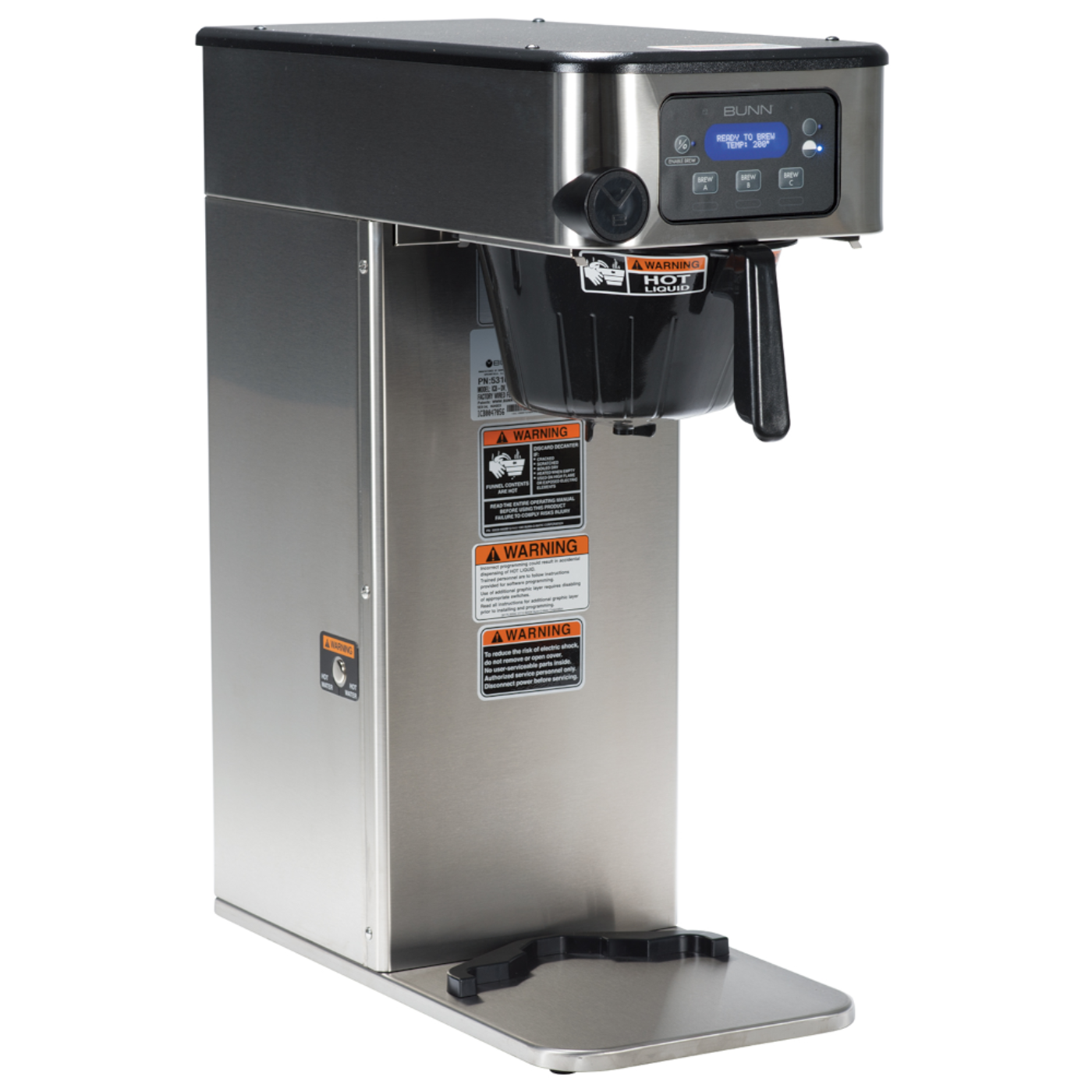 Bunn ICB Infusion Series Coffee Brewer, Dual Voltage - BU531000100