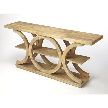 Butler Specialty Company Stowe Rustic Modern Console Table, Light Brown -  5327312