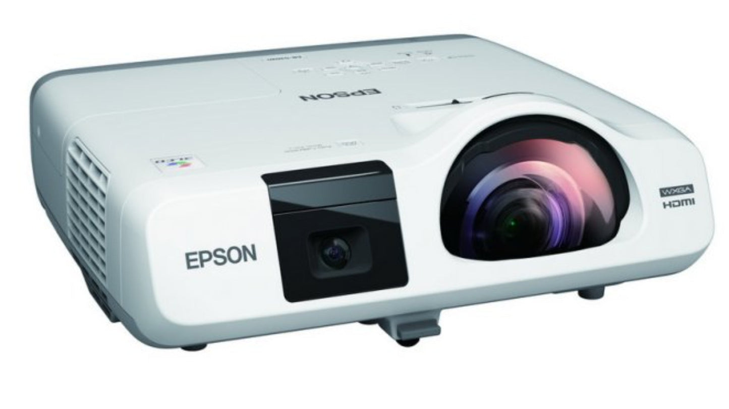 Epson BrightLink 536Wi WXGA 3LCD Projector V11H670022 Corporate Demo Model 6 Month - V11H670022-1